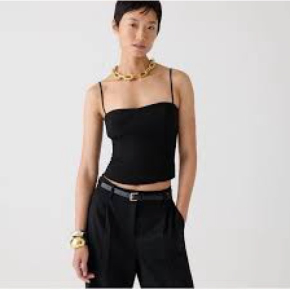 🍸J. CREW🍸CORSET STYLE CAMI🍸NWT!!!